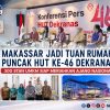 Makassar Jadi Tuan Rumah Puncak HUT ke-46 Dekranas, 300 Stan UMKM Siap Meriahkan Ajang Nasional