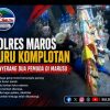 Polres Maros Buru Kelompok Bermotor Diduga Pelaku Penyerangan Dua Pemuda di Marusu
