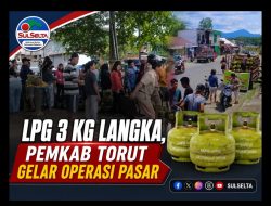 LPG 3 Kg Langka, Pemkab Toraja Utara Gelar Operasi Pasar