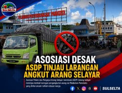 Asosiasi Desak ASDP Tinjau Larangan Angkut Arang Selayar