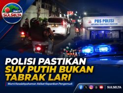 Polisi Pastikan SUV Putih Bukan Tabrak Lari