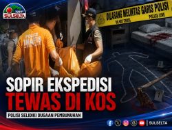 Sopir Ekspedisi Ditemukan Tewas di Kamar Kos Makassar, Polisi Selidiki Dugaan Pembunuhan