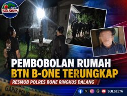 Resmob Polres Bone Ungkap Pembobolan Rumah Mewah