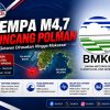 Gempa M4,7 Guncang Polman, Getaran Terasa hingga Makassar
