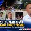 Protes Jalan Rusak di Wajo Berakhir Damai, Kades Minta Maaf dan Pohon Pisang Dibersihkan