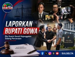 Mantan Suami Laporkan Bupati Gowa Terkait Dugaan Kejanggalan Sidang Perceraian