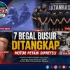 7 Begal Busur Ditangkap, Motor Petani Takalar Dipreteli