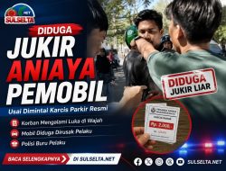 Jukir Diduga Aniaya Pemobil Usai Dimintai Karcis di Makassar, Polisi Buru Pelaku