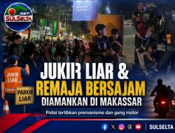 Jukir Liar dan Remaja Bersajam Diamankan di Makassar
