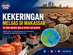 Kekeringan Meluas, 50 Ribu Warga Makassar Terancam Krisis Air Bersih