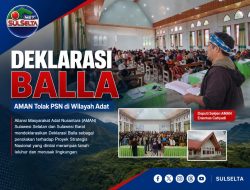 AMAN Deklarasikan Balla Tolak PSN