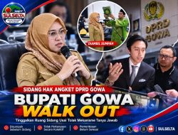 Bupati Gowa Walk Out dari Sidang Hak Angket DPRD, Pemeriksaan Berakhir Tanpa Klarifikasi