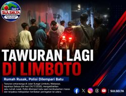Tawuran Antarwarga di Sungai Limboto Rusak Rumah, Polisi Dilempari Batu