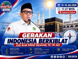 Gerakan Indonesia Berkiblat Digelar 15–16 Juli