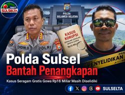 Polda Sulsel Bantah Kabar Penangkapan Muhammad Basri, Dugaan Korupsi Seragam Gowa Masih Diselidiki