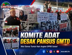 Komite Adat Desak DPRD Sulsel Bentuk Pansus Hak Angket PT GMTD