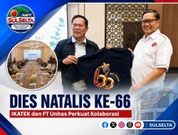 IKATEK dan FT Unhas Perkuat Kolaborasi Sambut Dies Natalis Ke-66