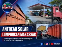 Antrean Solar Lumpuhkan Arus Logistik Makassar