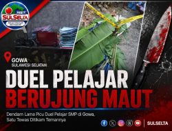 Dendam Lama Berujung Maut, Pelajar SMP di Gowa Tewas Ditikam Temannya
