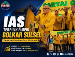IAS Terpilih Aklamasi Pimpin Golkar Sulsel