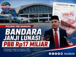 Bandara Hasanuddin Janji Lunasi PBB Rp17 Miliar Akhir Agustus