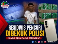 Residivis Pencuri Dibekuk Polres Bantaeng