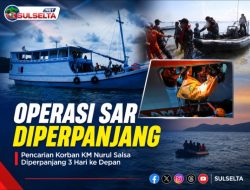 Operasi SAR KM Nurul Salsa Diperpanjang Tiga Hari