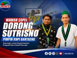 Wawan Copel Dukung Sutrisno Pimpin KNPI Bantaeng