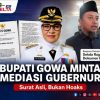 Bupati Gowa Ajukan Mediasi ke Gubernur Sulsel