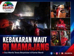 Dua Wanita Tewas dalam Kebakaran Mamajang