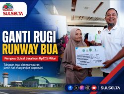 Ganti Rugi Runway Bua Capai Rp17,5 Miliar