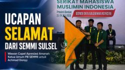 Wawan Copel Ucapkan Selamat kepada Achmad Donyy Pimpin PB SEMMI