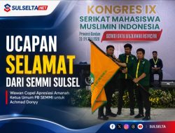 Wawan Copel Ucapkan Selamat kepada Achmad Donyy Pimpin PB SEMMI