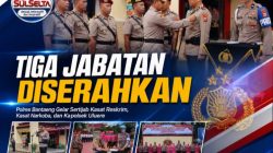 Kasat Reskrim Polres Bantaeng Berganti, Tiga Jabatan Resmi Diserahterimakan