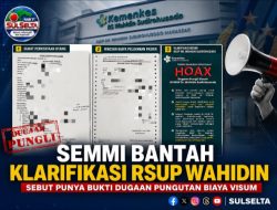 SEMMI Bantah Klarifikasi RSUP Wahidin soal Dugaan Pungutan Biaya Visum