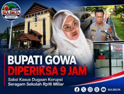 Bupati Gowa Diperiksa sebagai Saksi Dugaan Korupsi Seragam Sekolah Rp16 Miliar