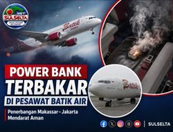 Power Bank Terbakar di Kabin Batik Air, Penerbangan Makassar-Jakarta Tetap Mendarat Aman
