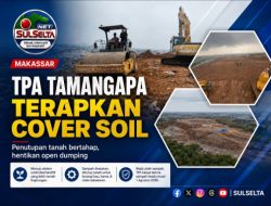 TPA Tamangapa Terapkan Cover Soil Bertahap