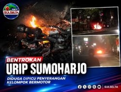 Bentrokan Urip Sumoharjo Dipicu Dugaan Penyerangan Kelompok Bermotor