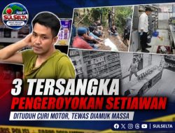 Tiga Tersangka Pengeroyokan Setiawan
