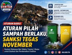Aturan Pilah Sampah Berlaku, Pemkot Makassar Sanksi Tegas November