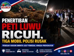 Penegak Hukum Diminta Usut Aktor Intelektual PETI Luwu