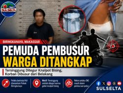 Pemuda di Biringkanaya Ditangkap Usai Busur Warga karena Tak Terima Ditegur