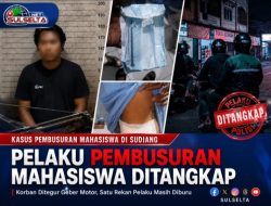 Pelaku Pembusuran Mahasiswa di Sudiang Ditangkap, Polisi Masih Buru Rekannya