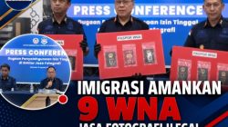 Imigrasi Makassar Amankan 9 WNA Jasa Fotografi