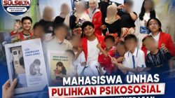 Mahasiswa Unhas Pulihkan Psikososial Anak Korban Kekerasan