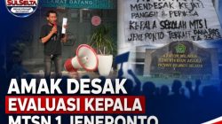 AMAK Desak Evaluasi Kepala MTsN 1 Jeneponto