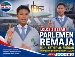 Muh. Fathir Tembus Tiga Besar Parlemen Remaja 2026