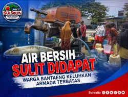Armada Terbatas, Warga Bantaeng Kesulitan Dapat Air Bersih