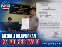 Media J Dilaporkan ke Polres Wajo